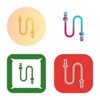 Jumping Rope Vector Icon