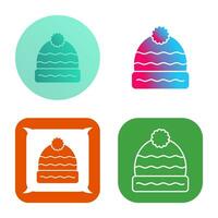 Winter Hat Vector Icon