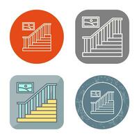 Stair Vector Icon