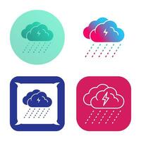 Rainy Day Vector Icon