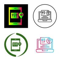 Food Delivery Vector Icon
