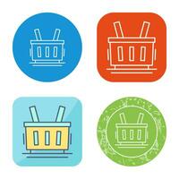 Shopping Basket Vector Icon