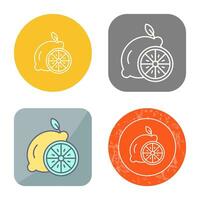 Lemon Vector Icon