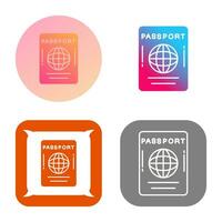 Passport Vector Icon