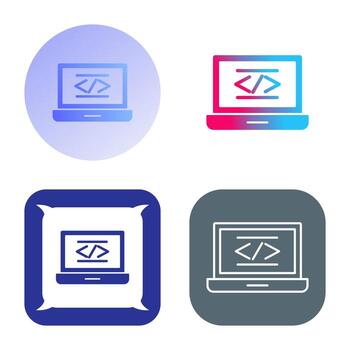 Coding Vector Icon