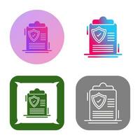 Protection Policy Vector Icon