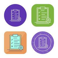 Task List Vector Icon