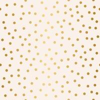 Celebration Confetti, Seamless pattern, golden dots on pink background vector