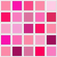 Shade of rose, color shades, seamless pattern, tile palette color design scheme, decorative tile, design element vector