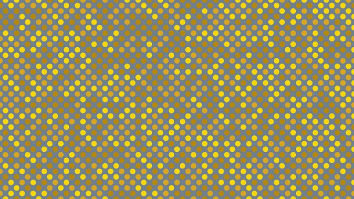 golden dots over gray background