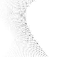 Abstract flow wave dots background. Abstract halftone background vector