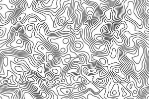 Seamless pattern topographic map background. vector