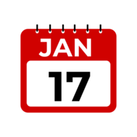 gennaio 17 calendario promemoria. png