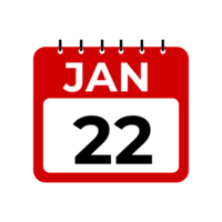 januari 22 kalender påminnelse. png