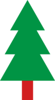 Natale albero illustrazione elementi decorazione per design png