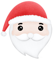 de kerstman claus in rood pak png