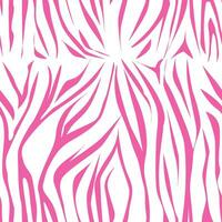 seamless pattern, animal print, zebra, pink print. can be used for fabrics and other designs vector