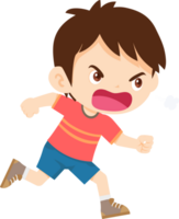 expressing anger and emotion angry cartoon character png