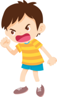 expressing anger and emotion angry cartoon character png