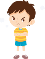 expressing anger and emotion angry cartoon character png