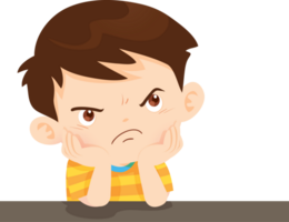 expressing anger and emotion angry cartoon character png