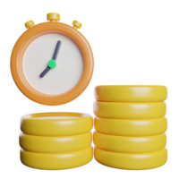 Time Is Money Clock png