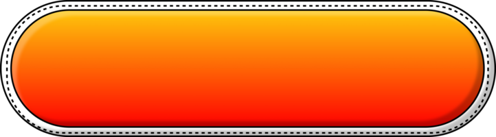 simple square line border dialog title bar design element PNG image with transparent background