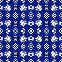 Ikat seamless pattern background, design for the creation texture,fabric,clothing,wrapping,decoration,scarf,sarong. Motif ethnic handmade beautiful Ikat design photo