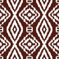 Ikat seamless pattern background, design for the creation texture,fabric,clothing,wrapping,decoration,scarf,sarong. Motif ethnic handmade beautiful Ikat design photo