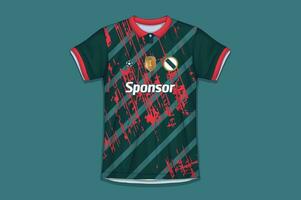 soccer jersey design for sublimation, sport t shirt design vector