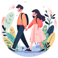 AI generated Couple png