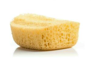 Natural shower loofah sponge. Generate Ai photo