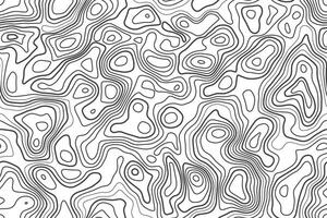 Seamless pattern topographic map background. vector