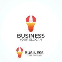 Online shop logo design business vector