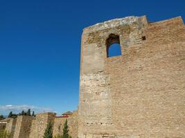 malaga city in spain photo