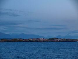 the city of Trondheim in norway photo