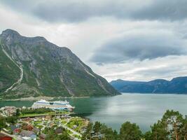 ship cruise in norway photo