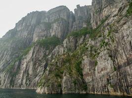 Embarcacion crucero en Noruega foto