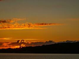 ship cruise in the norwegian fjords photo