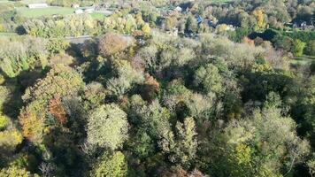 Autumn Tapestry Aerial Views of Nature and Architecture video