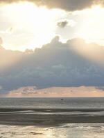 the island of Spiekeroog in germany photo