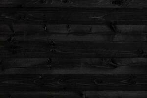 Black wood background photo