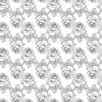 Seamless Floral Vector Pattern