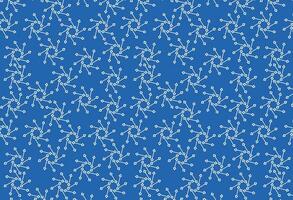 pattern blue tech background vector