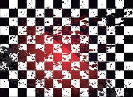 Dark Chess - Pattern with Blood Stains vector