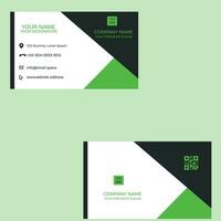 Simple Modern Business Card vector