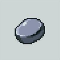 Pixel art illustration Stone. Pixelated Stone. Stone pixelated for the pixel art game and icon for website and video game. old school retro. vector