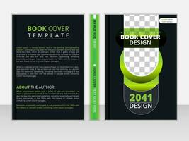 Abstract business book cover vector template