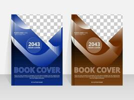 Modern Business Book Cover Template vector