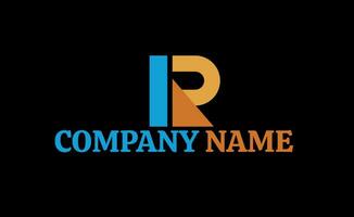 R letter logo for design vector